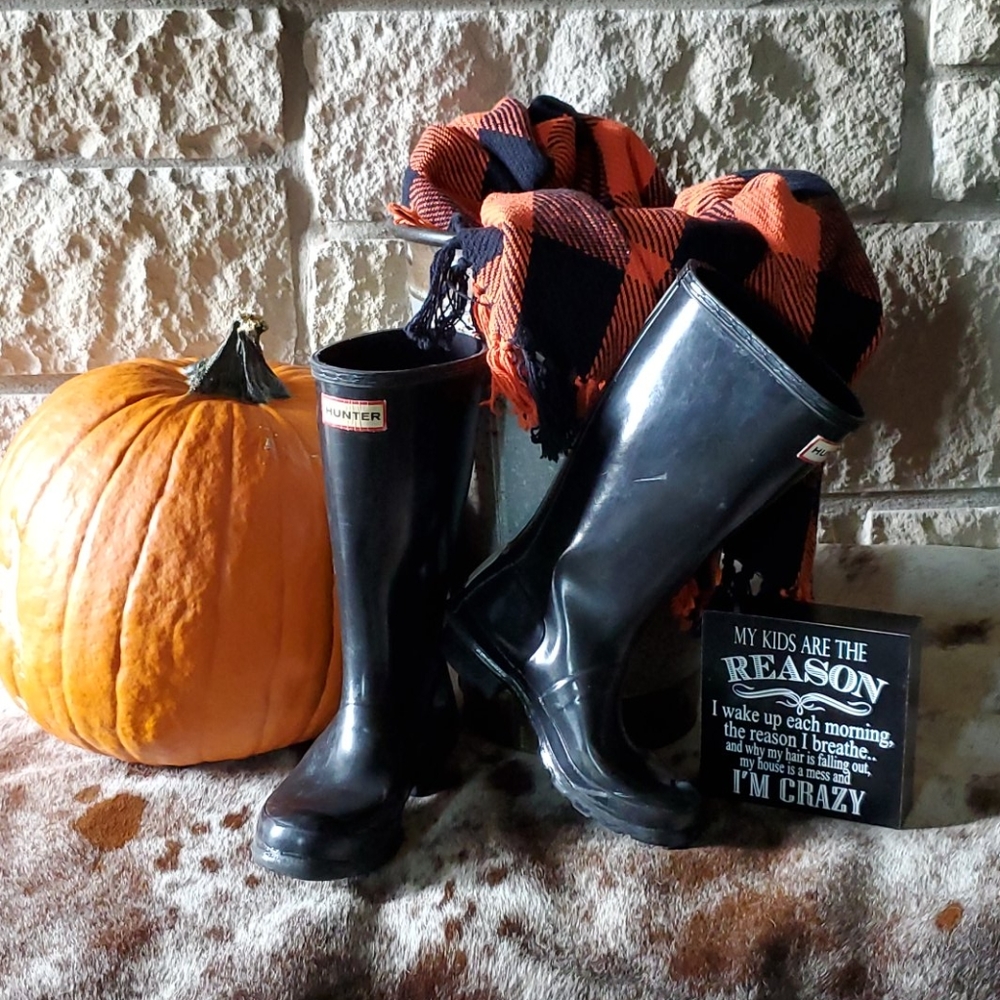 Kids Hunter Tall Rain Boots